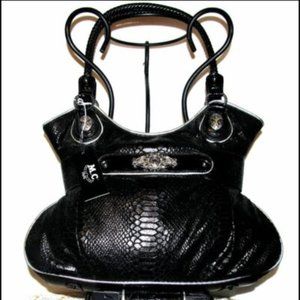 Nwt M.C. Belted Shopper Tote Bag Purse & Wallet Set